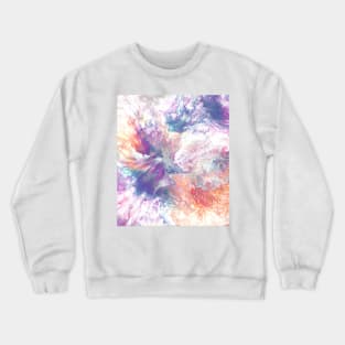 Splash of color orange and purple. Crewneck Sweatshirt